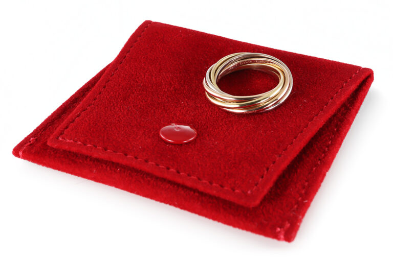 Ring Cartier Trinity 7 Band Ring 750 Gold Gr. 51 original Papiere [BRORS 20847]