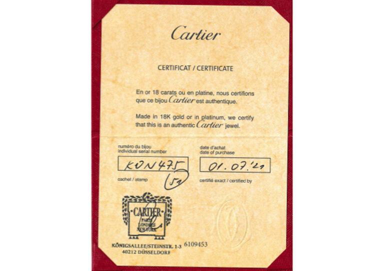 Ring Cartier Trinity 7 Band Ring 750 Gold Gr. 51 original Papiere [BRORS 20847]
