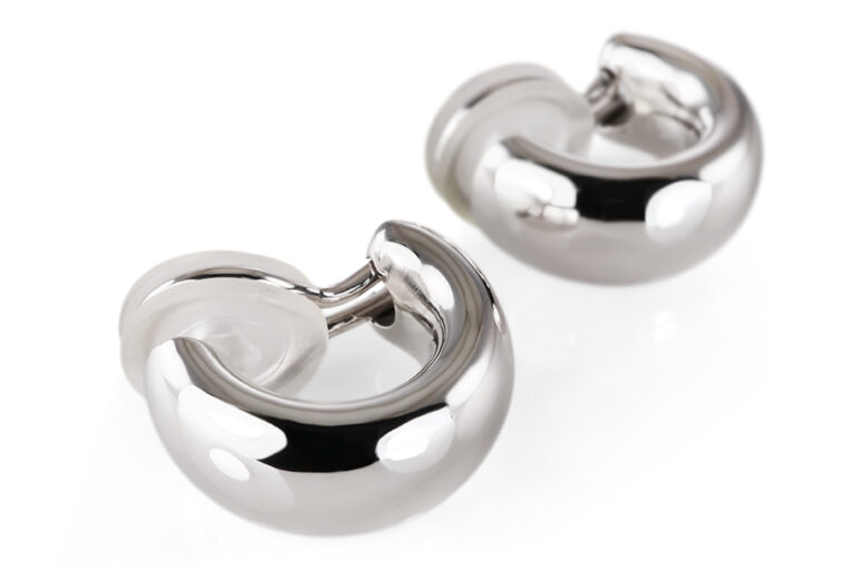 Halbcreolen Ohrclips Isabelle FA 750 Weißgold Höhe 18,3 mm 11,8 g [BRORS 20848]