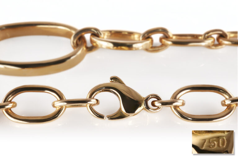 Kette Gliederkette 102 Brillanten TW/VS Tahitiperlen 750 Rosegold [BRORS 20868]