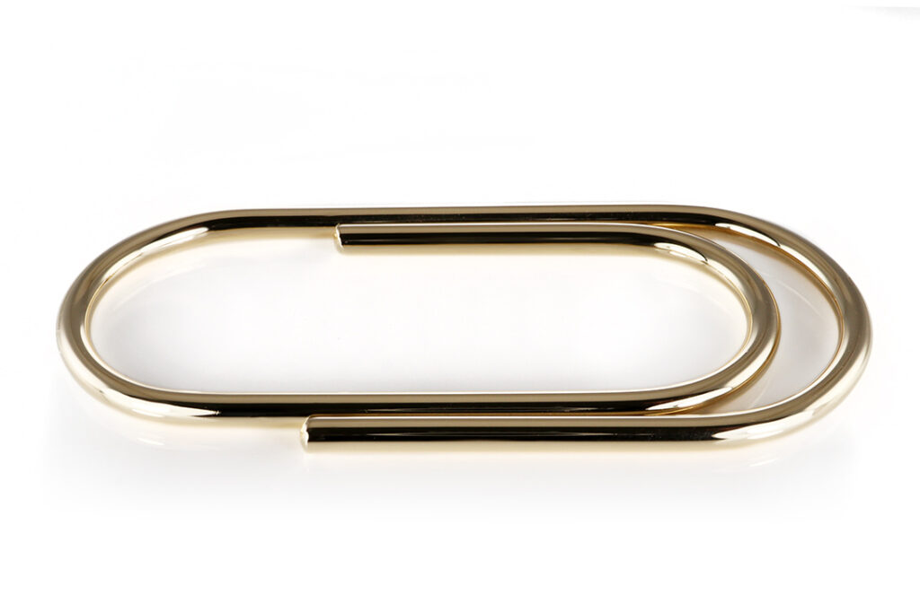 Geldklammer Tiffany & Co vintage ca 1955 585 Gelbgold 5,8 x 2,7 cm [BRORS 20893]