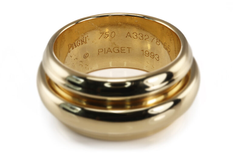Piaget Ring Drehring Possession 1 Brillant 750 Gelbgold Gr 55 [BRORS 20892]