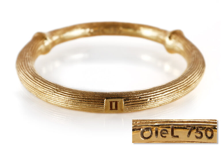 NEU Ring Ole Lynggaard NATURE No 1 750 Gelbgold Gr 51 [BRORS 20906]