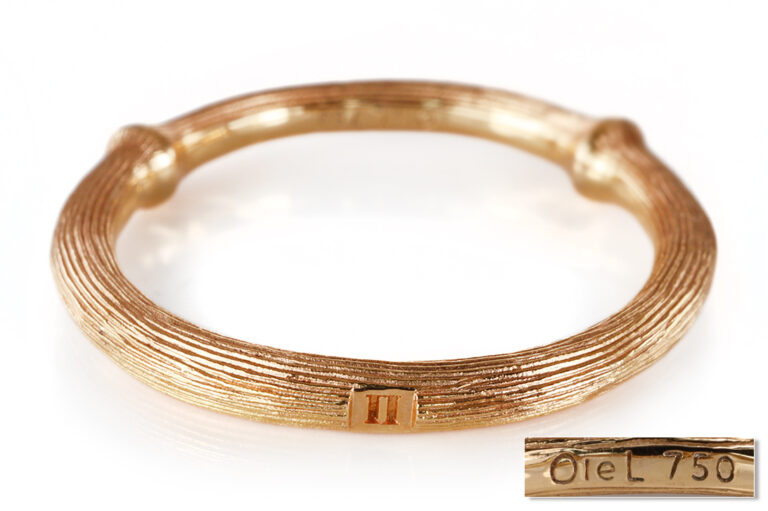 NEU Ring Ole Lynggaard NATURE No 1 750 Rosegold Gr 51 [BRORS 20907]