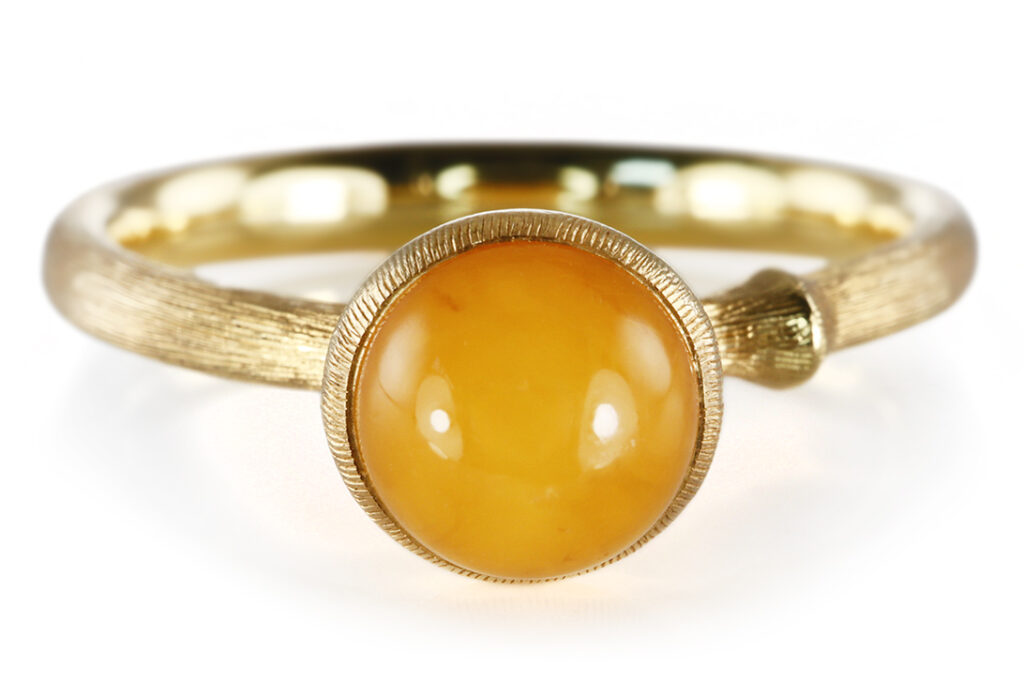 NEU Ring Ole Lynggaard Lotus No0 Bernstein Gr 54 [BRORS 20911]