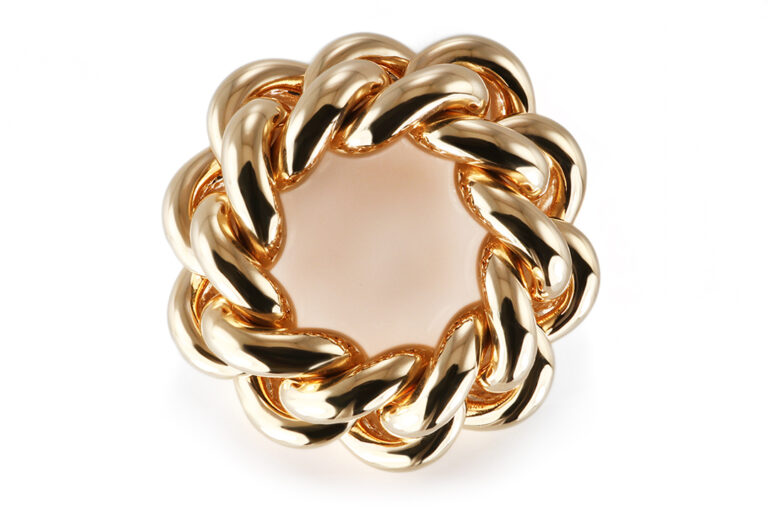 Isabelle Fa Ketten Ring 750 Gold Gr. 56[BRORS 20979]