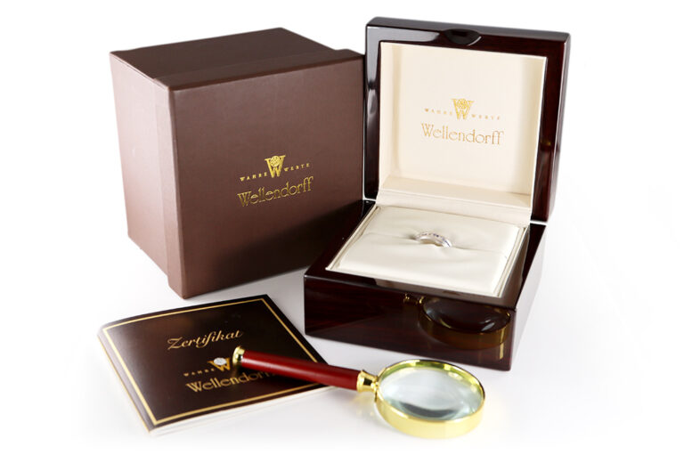 Wellendorff Geburtstagsring 2025 5-752 752 Gold Kaltemaille Gr. 62 [BRORS 20984]