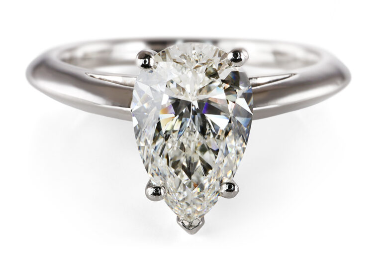 Tiffany & Co. Solitär Ring Verlobungsring TC+/VVS2 950 Gr 47 [BRORS 21000]