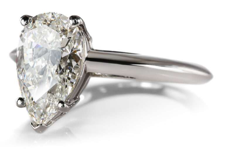 Tiffany & Co. Solitär Ring Verlobungsring TC+/VVS2 950 Gr 47 [BRORS 21000]