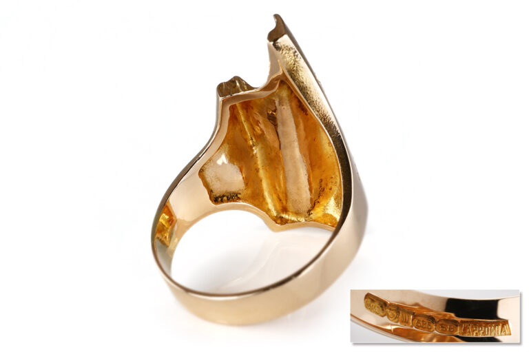 Ring Lapponia Tourmaline River Björn Weckström 585 Gold Gr 58 [BRORS 21007]