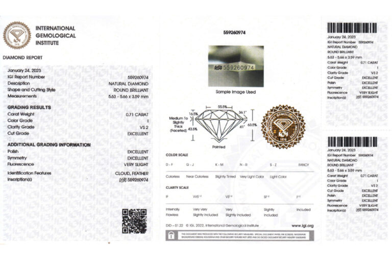 Ohrstecker zweifach tragbar 30 Brillanten ca 2 ct 750 Gold IGI [BRORS 21023]