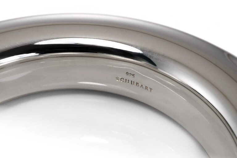 Großer Armreif SCHUBART Innenumfang 18,0 cm 925 Silber 141 g [BRORS 21036]