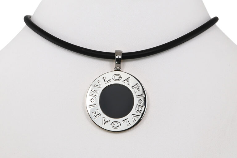 Anhänger Bvlgari Bvlgari Onyx Rhodochrosit 750 Gelbgold Stahl [BRORS 21037]