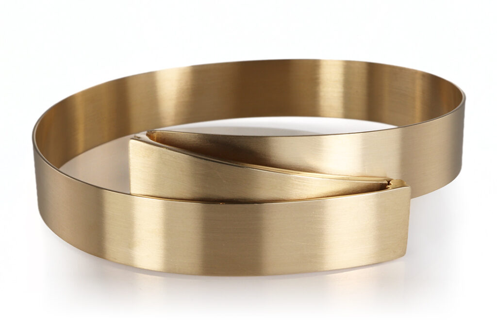 Armreif IsabelleFa Klapp-Armreif 750 Gelbgold 23,9 g Handarbeit [BRORS 21046]