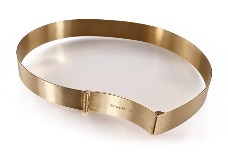 Armreif IsabelleFa Klapp-Armreif 750 Gelbgold 23,9 g Handarbeit [BRORS 21046]