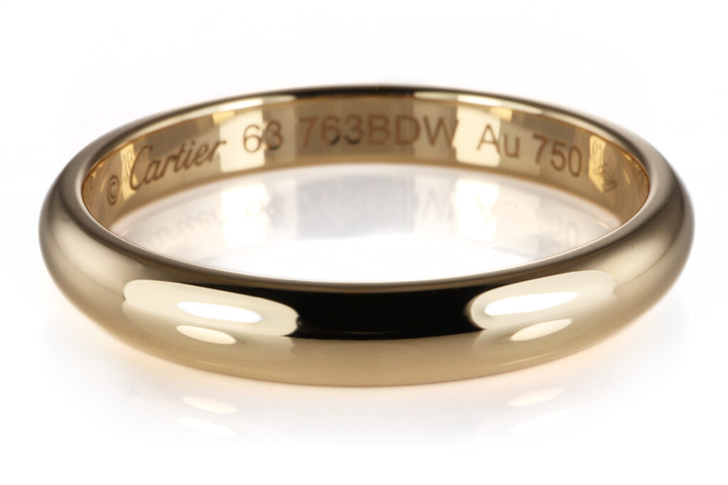 Ring Cartier 750 Gelbgold Gold Gr 63 [BRORS 21051]