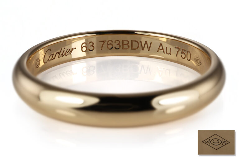 Ring Cartier 750 Gelbgold Gold Gr 63 [BRORS 21051]